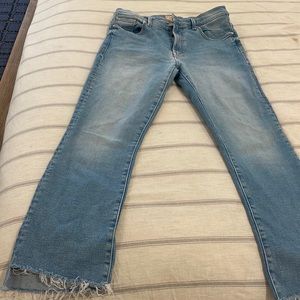 Mother Denim crop step Frey sz 29